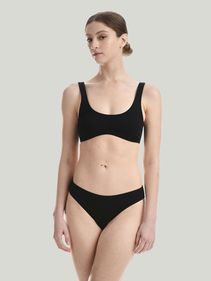 Women Wolford Beachwear | Essentials Bikini Brief Black